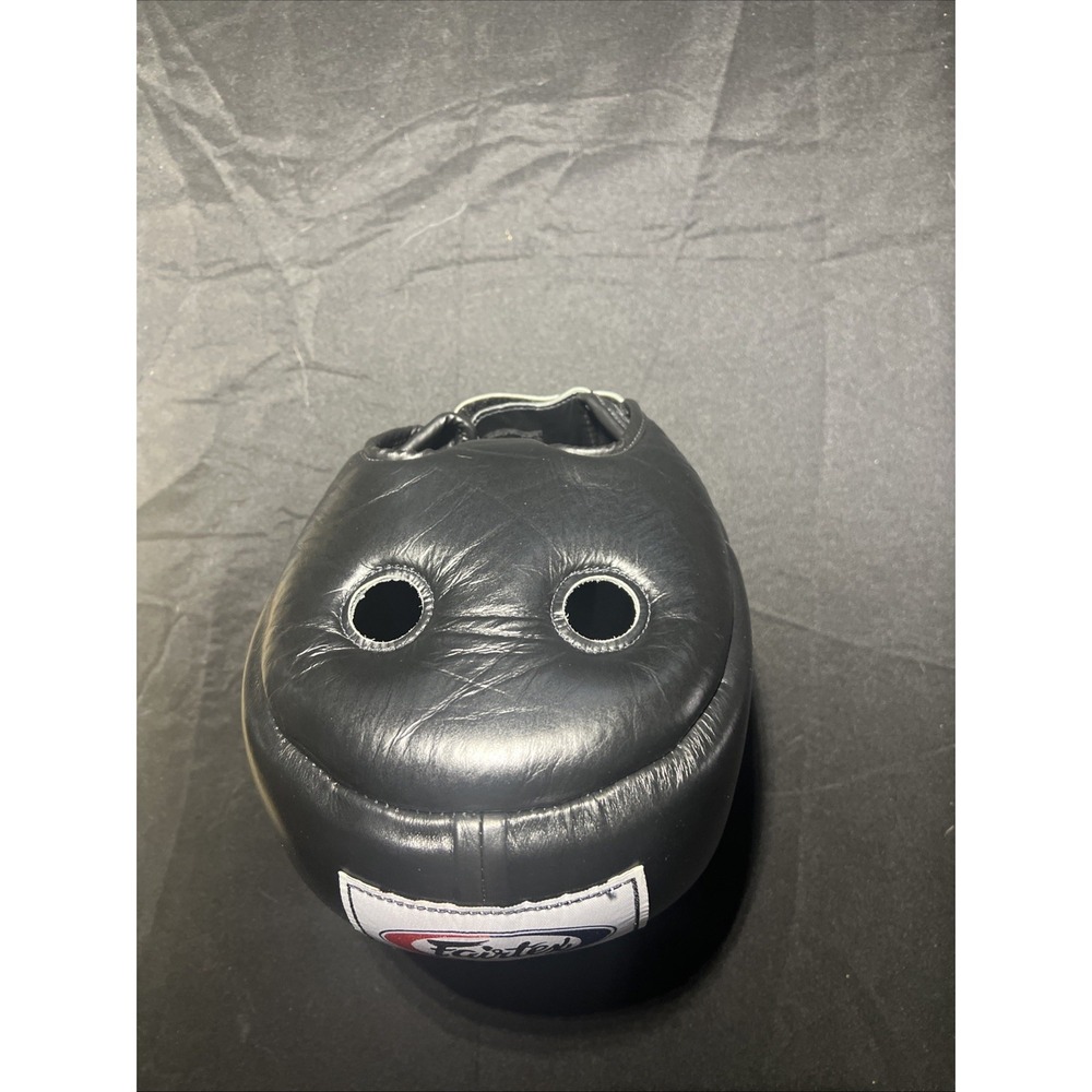 FAIRTEX HEADGUARD FULL COVERAGE STYLE HEAD GUARD MUAY THAI KICK BOXING M - Picture 3 of 3